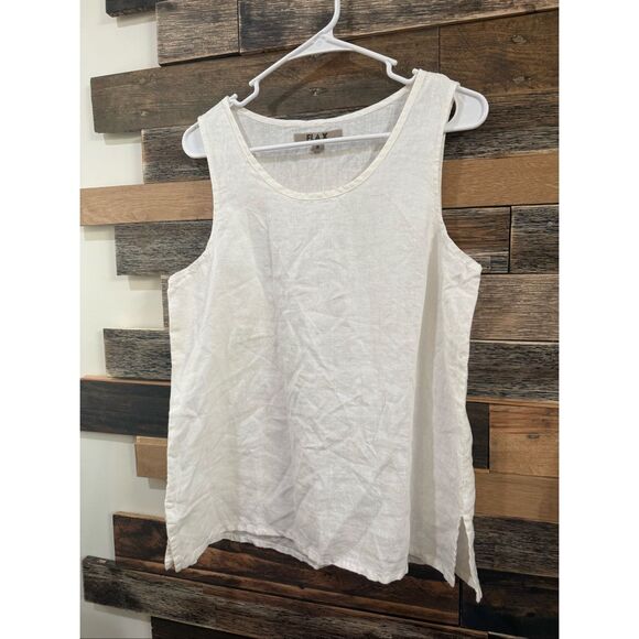 Flax NWOT linen sleeveless top size small - Picture 2 of 7